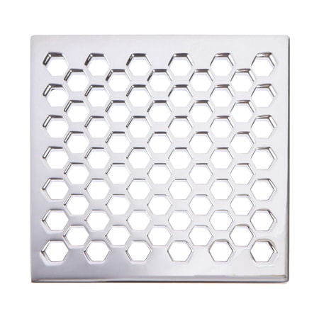 Newport Brass 4" Square Shower Drain in Venetian Bronze 233-407-VB